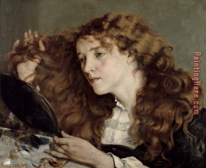 Gustave Courbet Jo The Beautiful Irish Girl